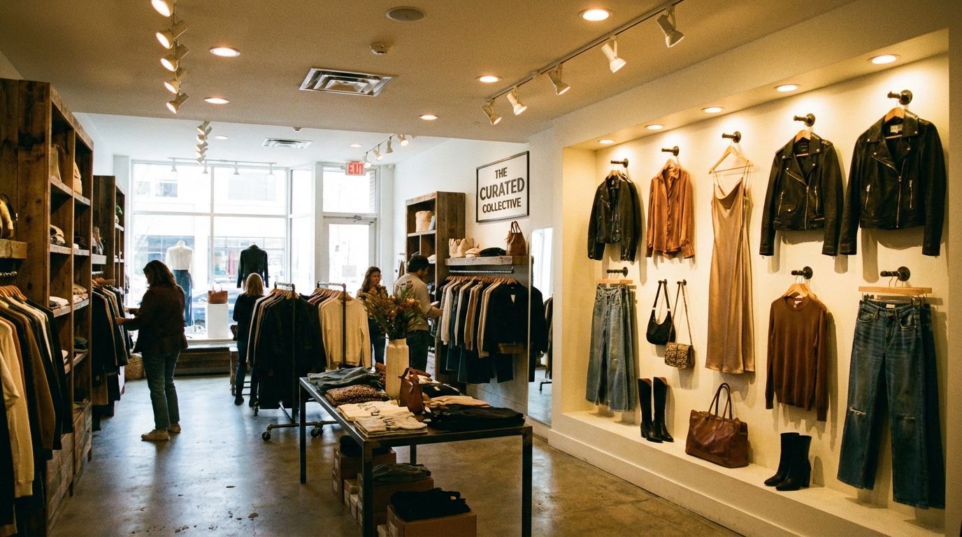 قانون گردش به راست و دیوار قدرت در دکور بوتیک