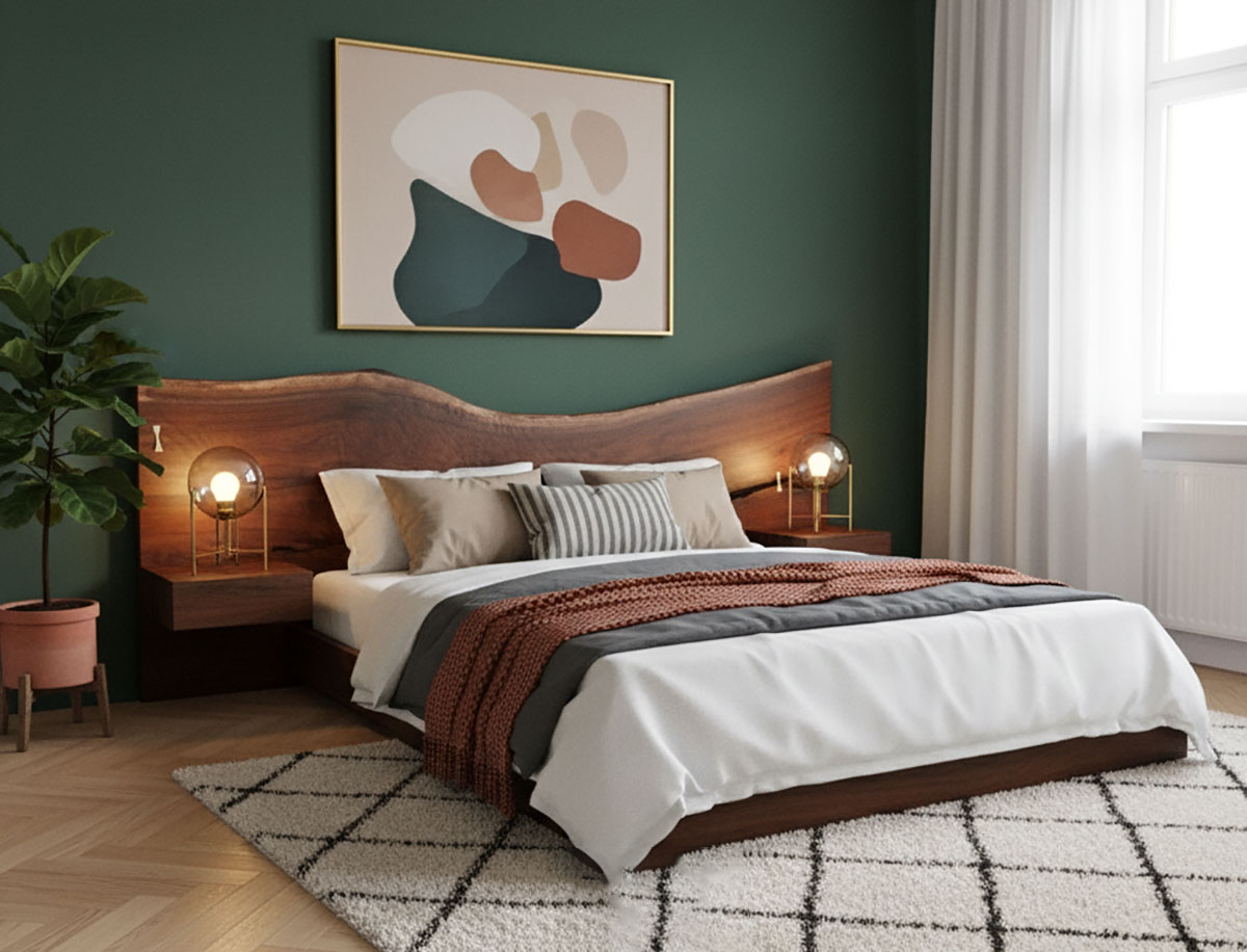 بهترین نوع چوب برای تخت خواب