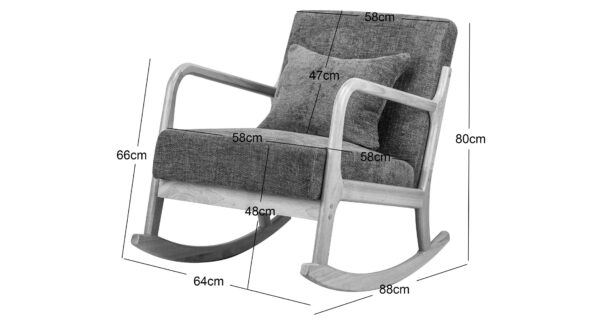 صندلی راک راحتی مدل کیانا - Image 8