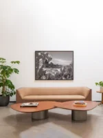 کاناپه راحتی ۳ نفره تمام چوب مدل بوکله - Image 4